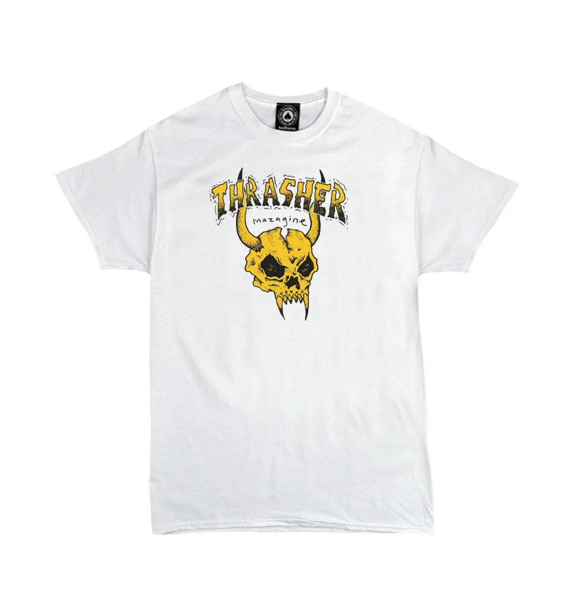 Remera Barbarian Thrasher - Blanco 