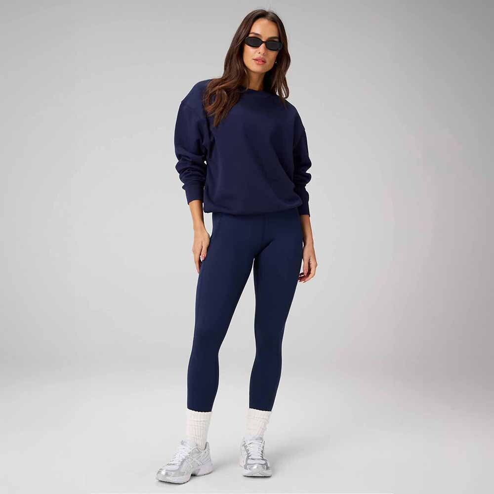 Leggings Cold Weather High-Waisted Pocket Mujer Deep Navy