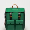 Mochila J Gang en rubber Verde
