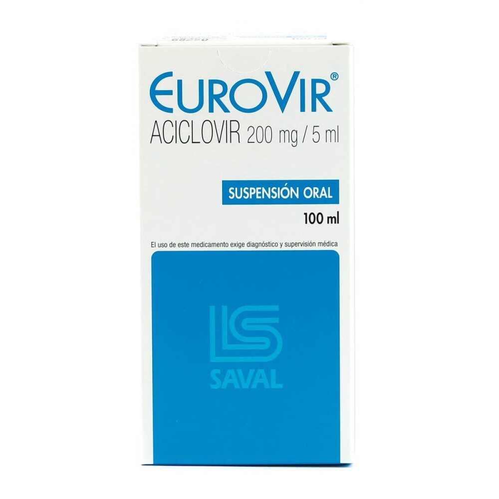 EUROVIR 200 MG. SUSP. FRASCO X 100 ML. única