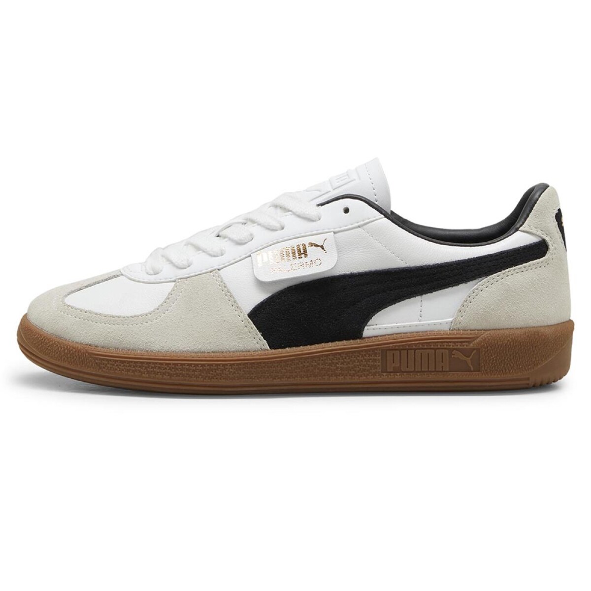 Zapatillas Puma Palermo Lth Hombre - White 