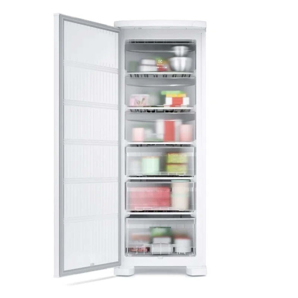 FREEZER VERTICAL FRÍO HUMEDO ELECTROLUX 215-LITROS BLANCO FE22 215L