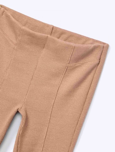 PANTALÓN INFANTIL CON ELASTANO BEIGE