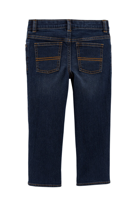 Pantalón de jean clásico. Talles 2-5T Sin color