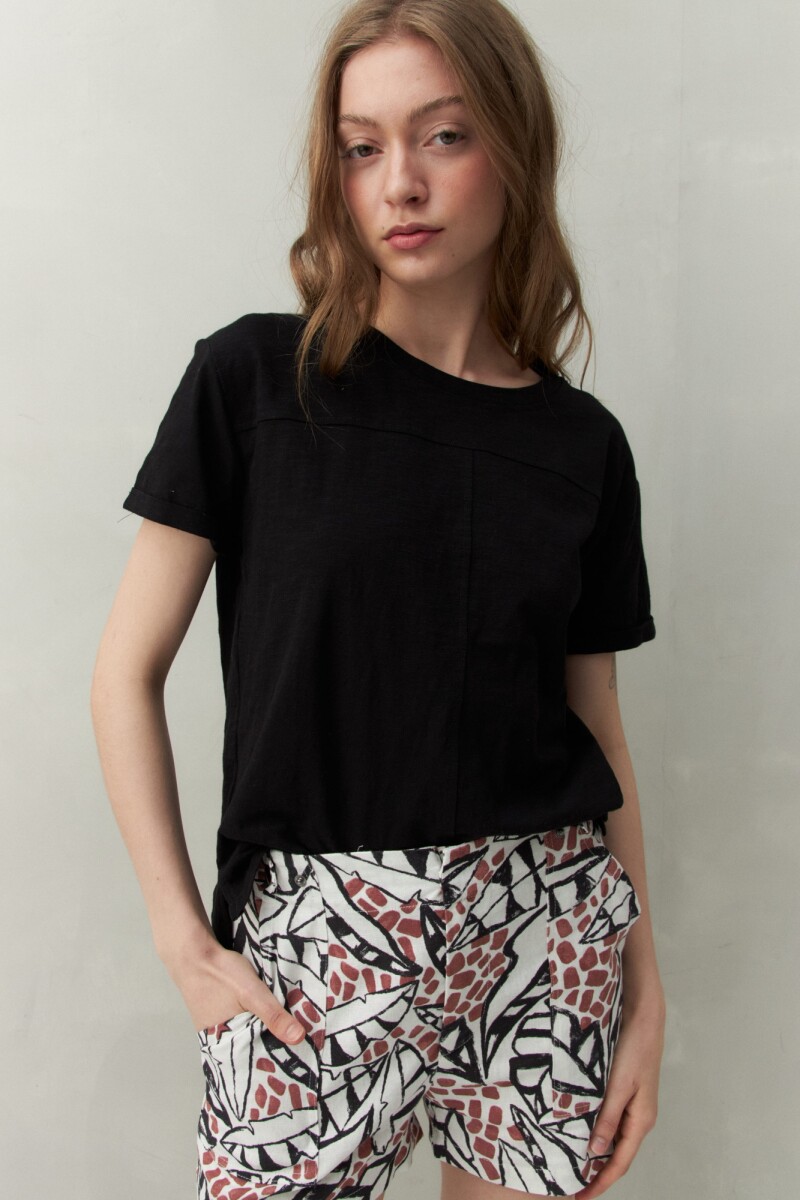 REMERA LISBOA - Negro 