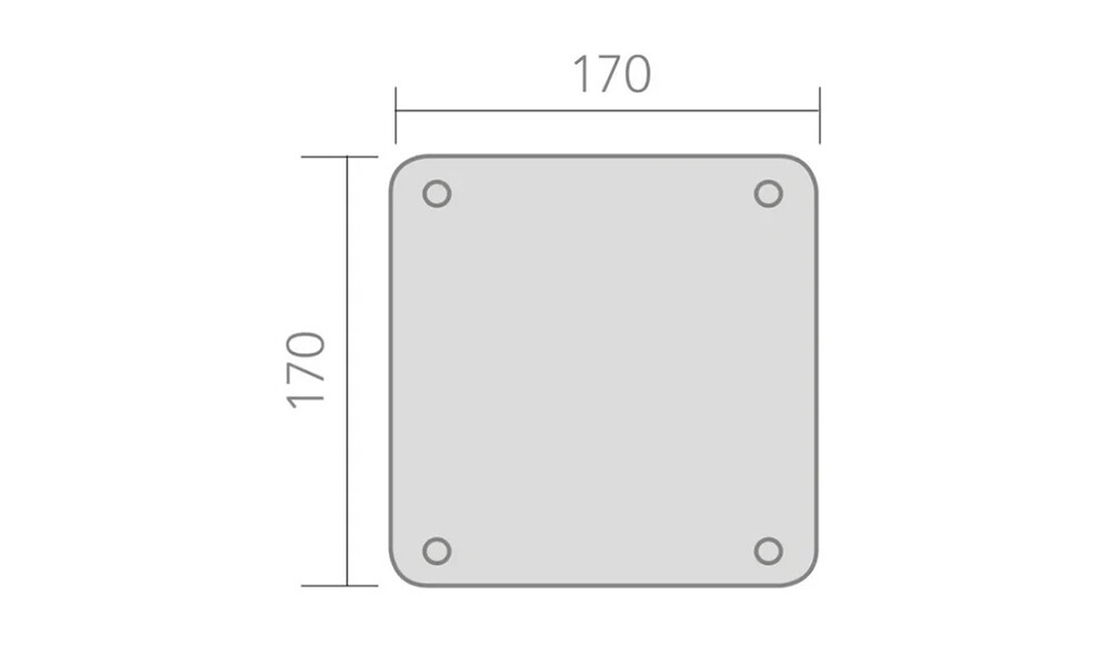 Placa de limpieza cuadrada RCI-005 Placa De Limpieza Cuadrada Rci-005