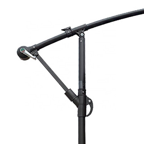 Sombrilla Jardín Exterior Impermeable Banana 3mt Verde