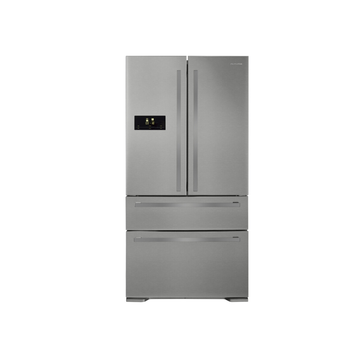 HELADERA Futura FUT-RPF560-X INVERTER 519 LITROS FRENCH DOOR ACERO INOXIDABLE ANTIHUELLAS - acero inoxidable 
