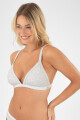 Bralet petal Gris melange