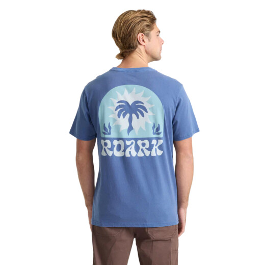 Remera Roark Roark Palm - Azul Remera Roark Roark Palm - Azul