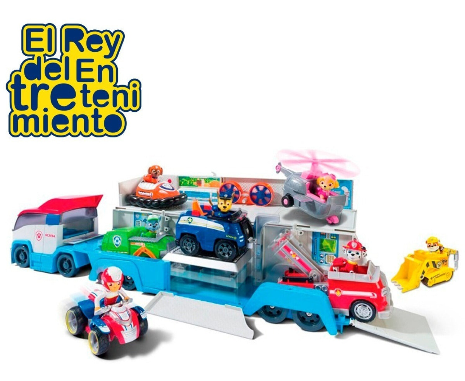 Paw Patrol Camion Gigante Paw Patroller Juguete El Rey del entretenimiento