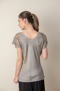 BLUSA NASHIRA Visón