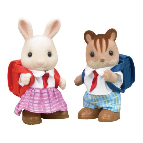 Sylvanian Families Set Amigos De Escuela Figuras + Ropa Sylvanian Families Set Amigos De Escuela Figuras + Ropa