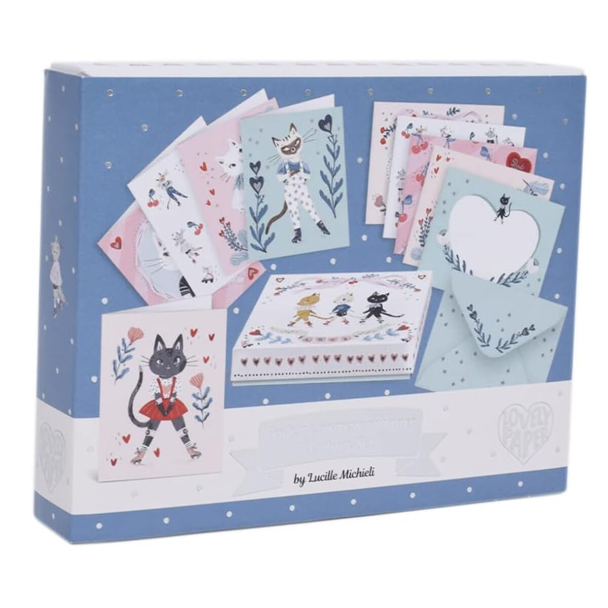 Caja de correspondencia Lucille Lovely Paper Djeco 