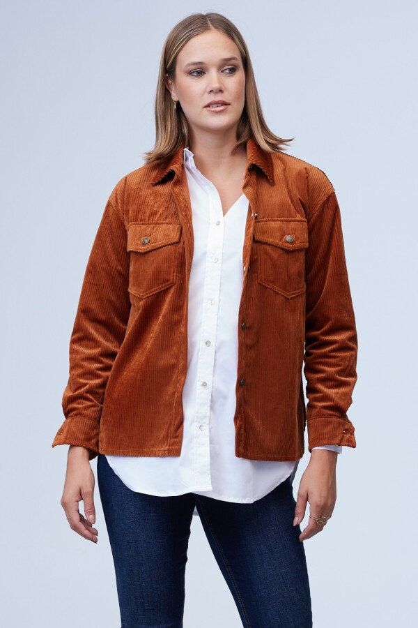Sobrecamisa Corderoy TOSTADO