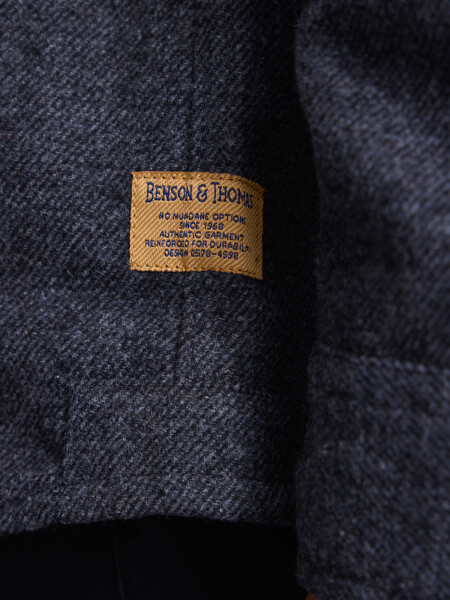 OVERSHIRT TURKU GRIS OSCURO