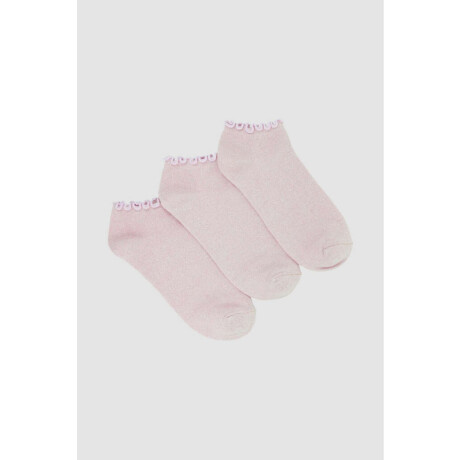 Pack x3 plantinas volado y lurex Iris lila