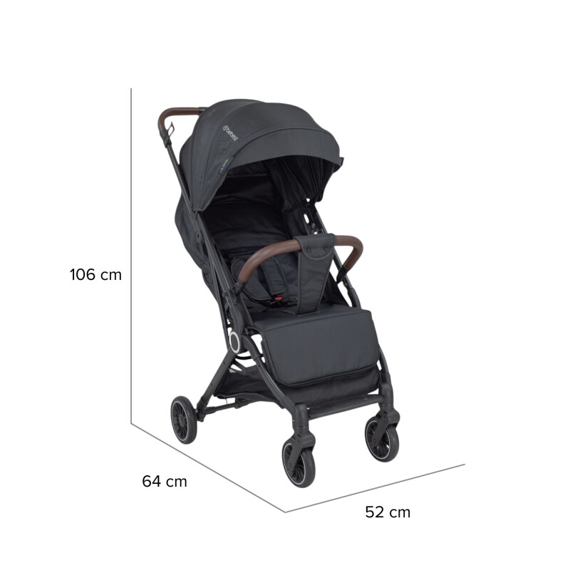 Coche Compacto de viaje Micro Bebesit - Negro Coche Compacto de viaje Micro Bebesit - Negro