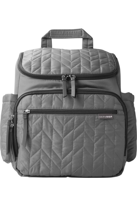 Mochila maternal Forma, gris claro Sin color