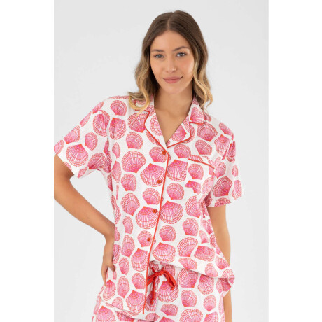 Pijama shell americano Rosado