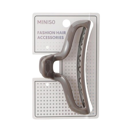 Pinza de cabello waves marrón