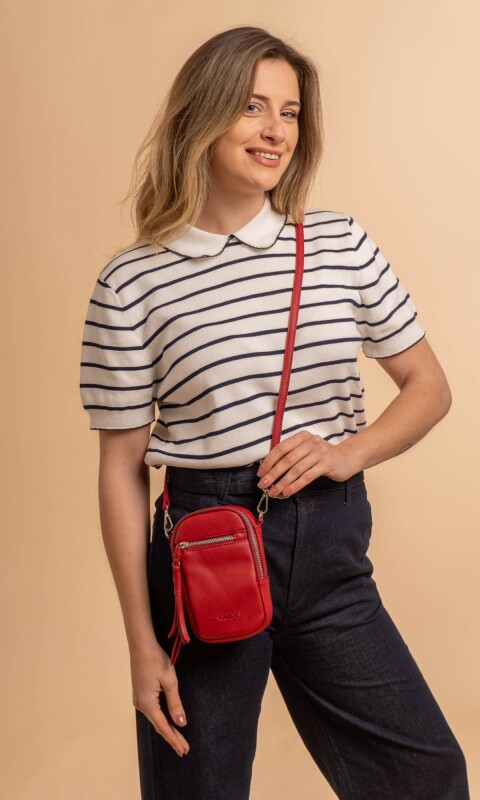 PHONE BAG GENCIANA ROJO