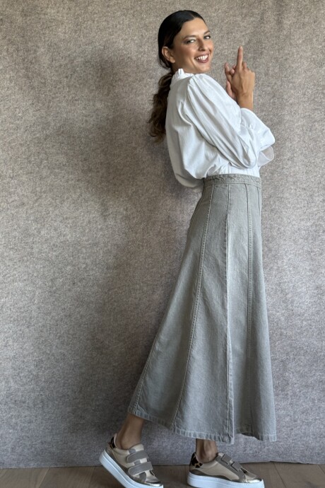 Pollera Mónaco Taupe