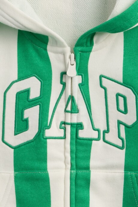 Canguro Con Cierre Logo Gap Sin Felpa Toddler Niño Gallant Green