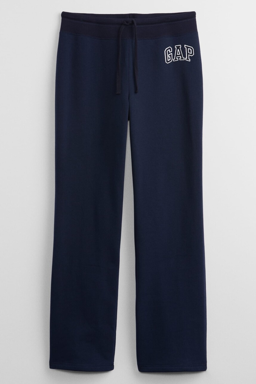 Pantalón Deportivo Logo Gap Sin Puño Mujer Navy Uniform