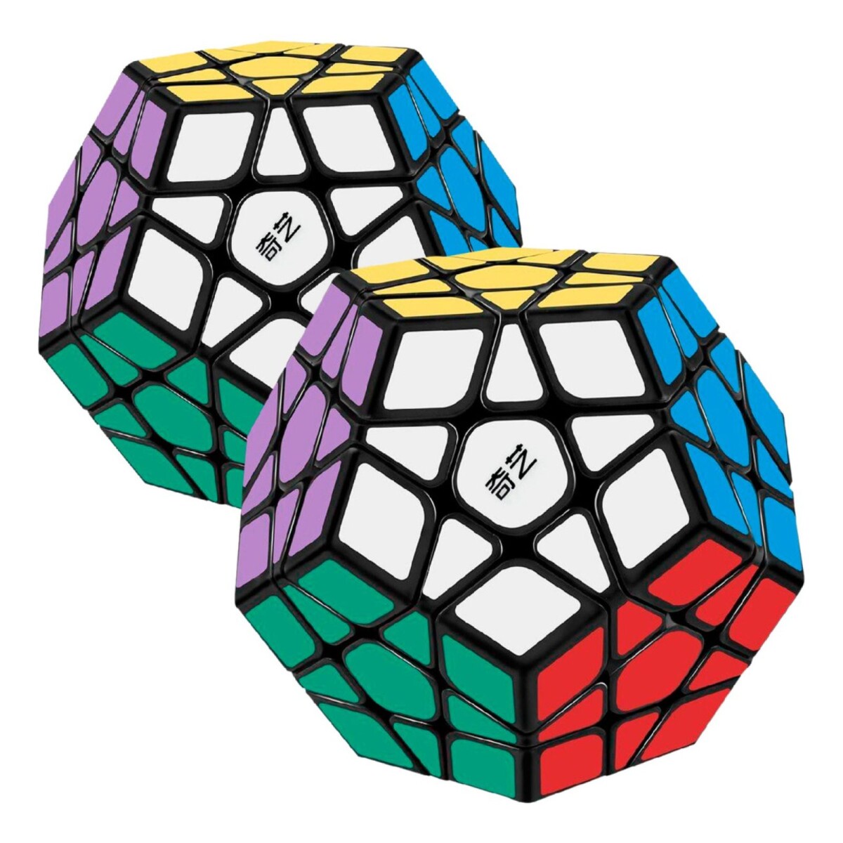 Pack X2 Cubo Megaminx Qiyi Dodecaedro Speedcube 3x3x3 