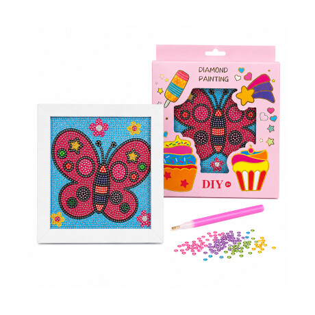 Set creativo Diamond Painting Mariposa
