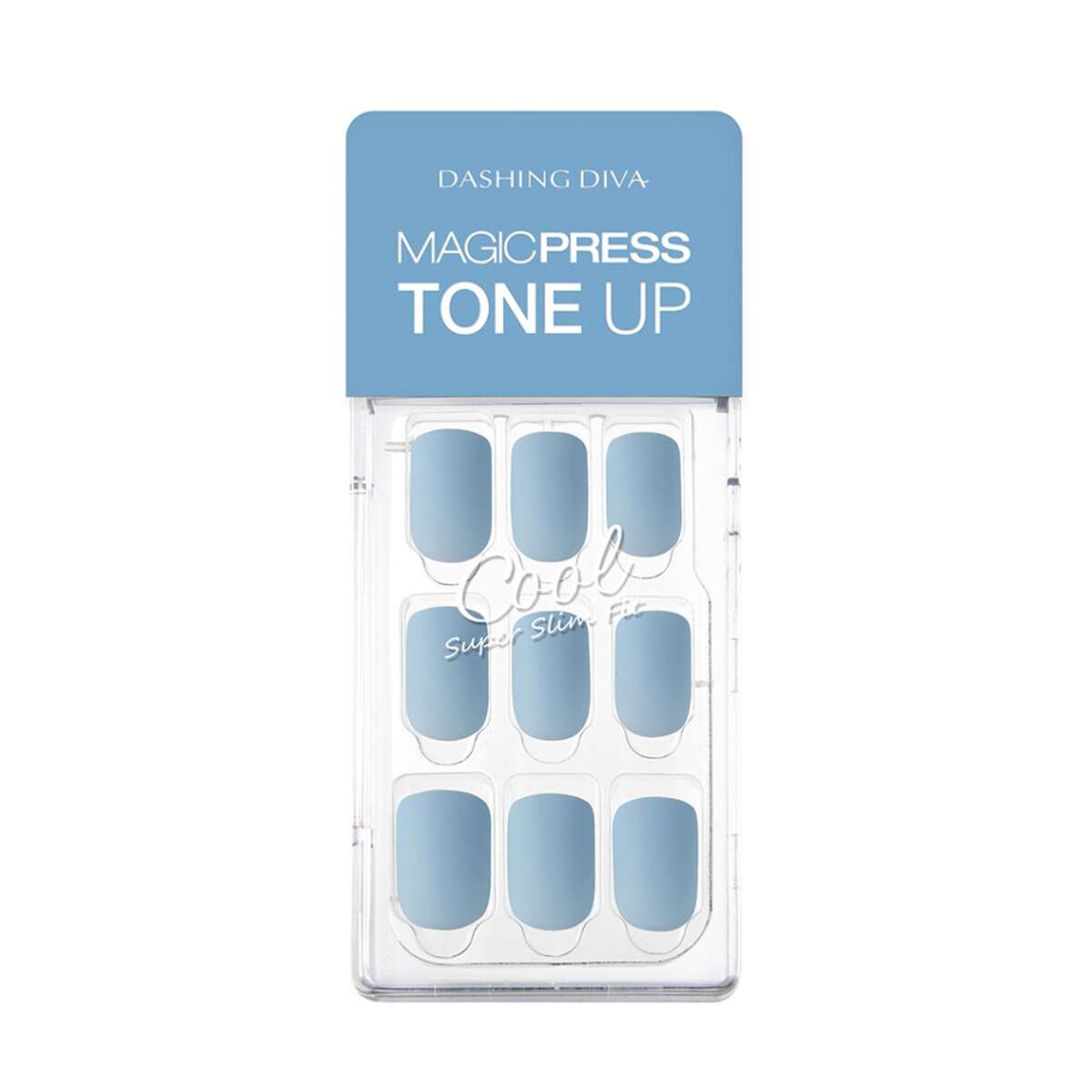 Uñas En Gel Listas (Press On) - Baby Blue 