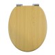 Asiento de inodoro madera ROBLE CLARO