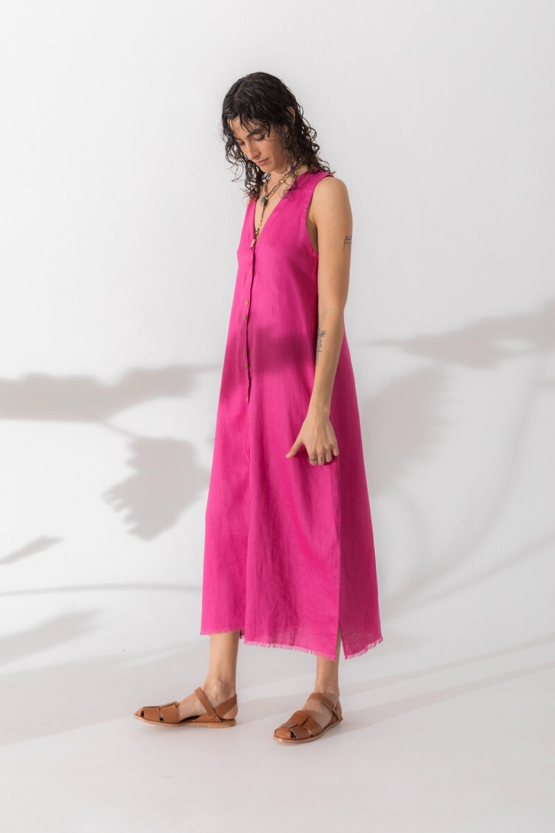 Vestido Vesta - Fucsia 