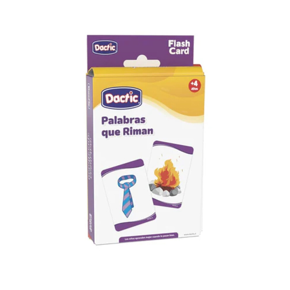 Juego de Tarjetas Dactic Blister Palabras que Riman 