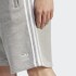 Short Adidas Adicolor 3 Rayas Gris