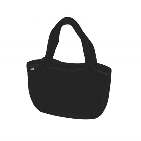 Cartera Neopreno brio con cierre Negra
