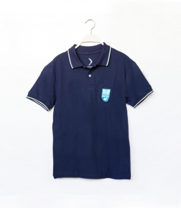 Remera Polo Bachillerato Santa Elena Navy