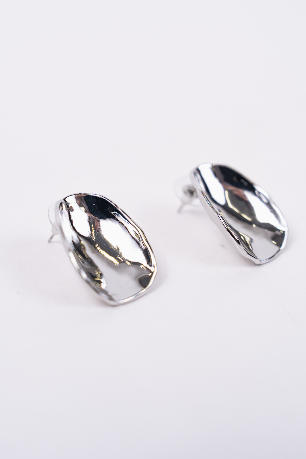 Caravana Oval Plateado