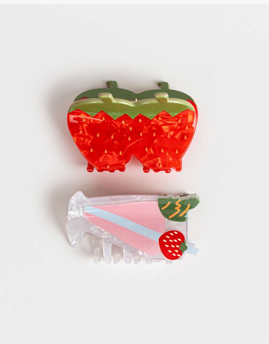 Broches Sets Foodie - Combinacion Multicolor 