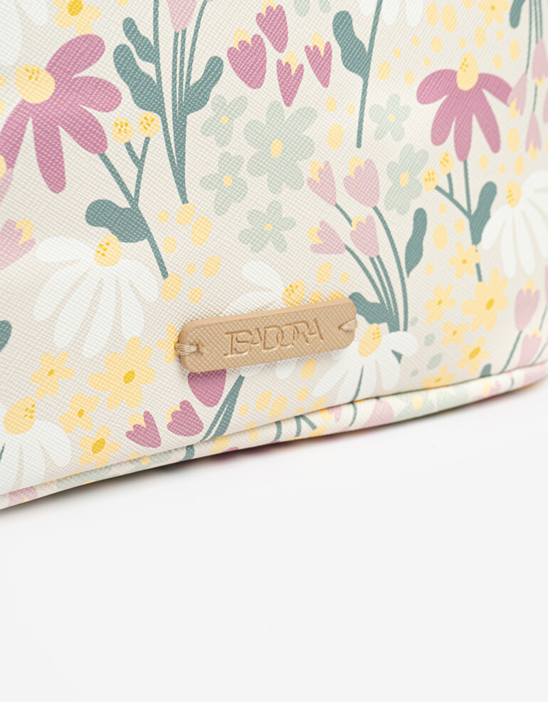 Porta Cosméticos Portacosméticos Flores - Estampado Flores