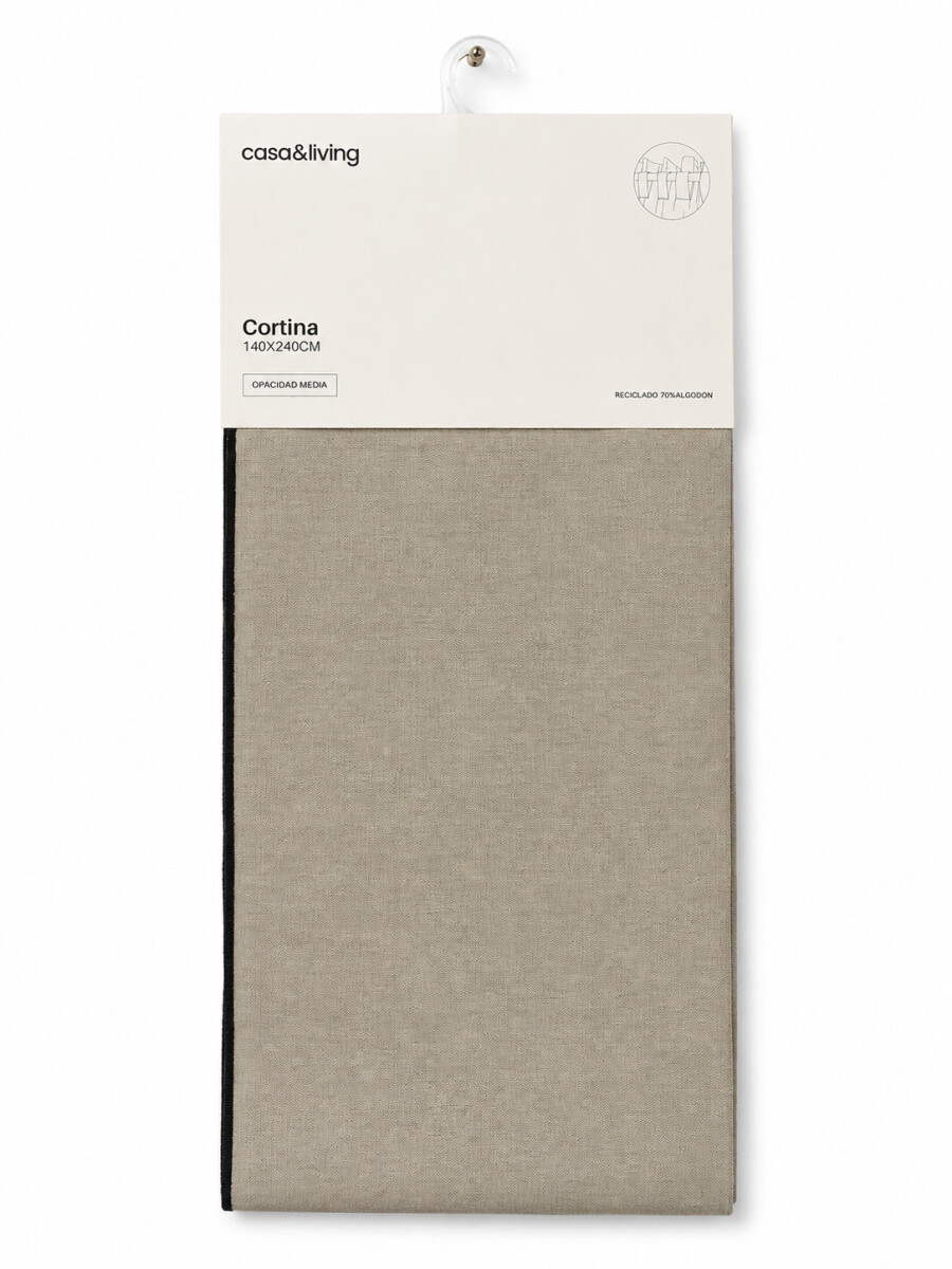 CORTINA DEIRA - BEIGE 