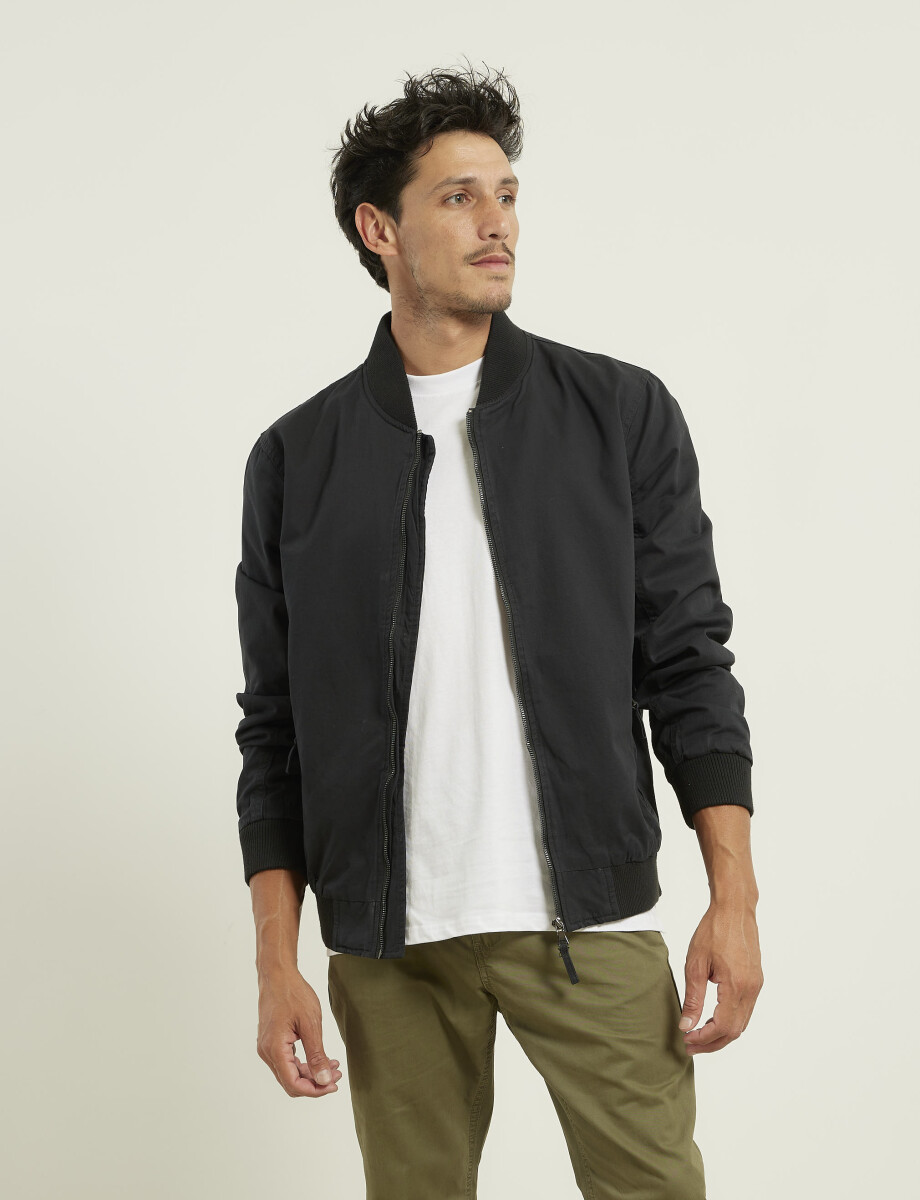 300201 CAMPERA BOMBER HARRY Negro