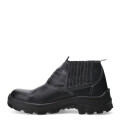 Botines Unisex Worker Elastizado Puntera Composite Negro