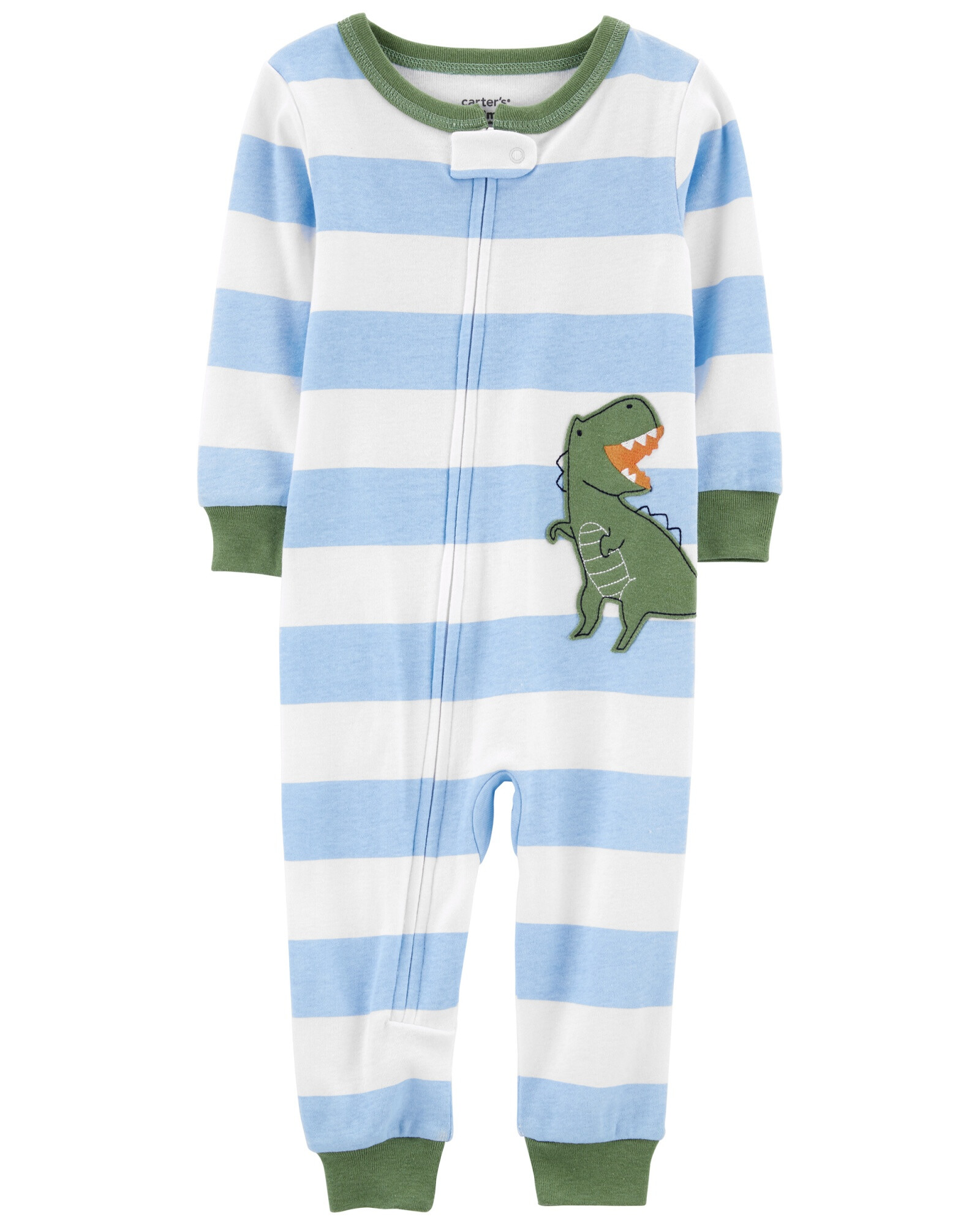 Pijama una pieza de algodón estampa dinosaurio Pijama una pieza de algodón estampa dinosaurio