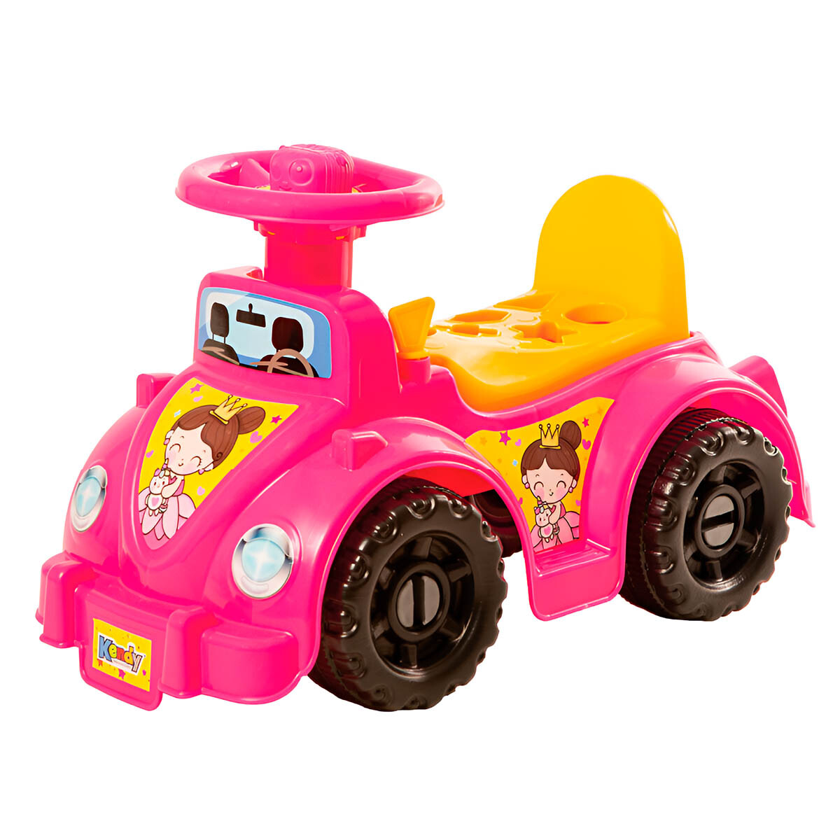 Buggy Andador Infantil Interactivo Bocina Brasilero - Rosa 