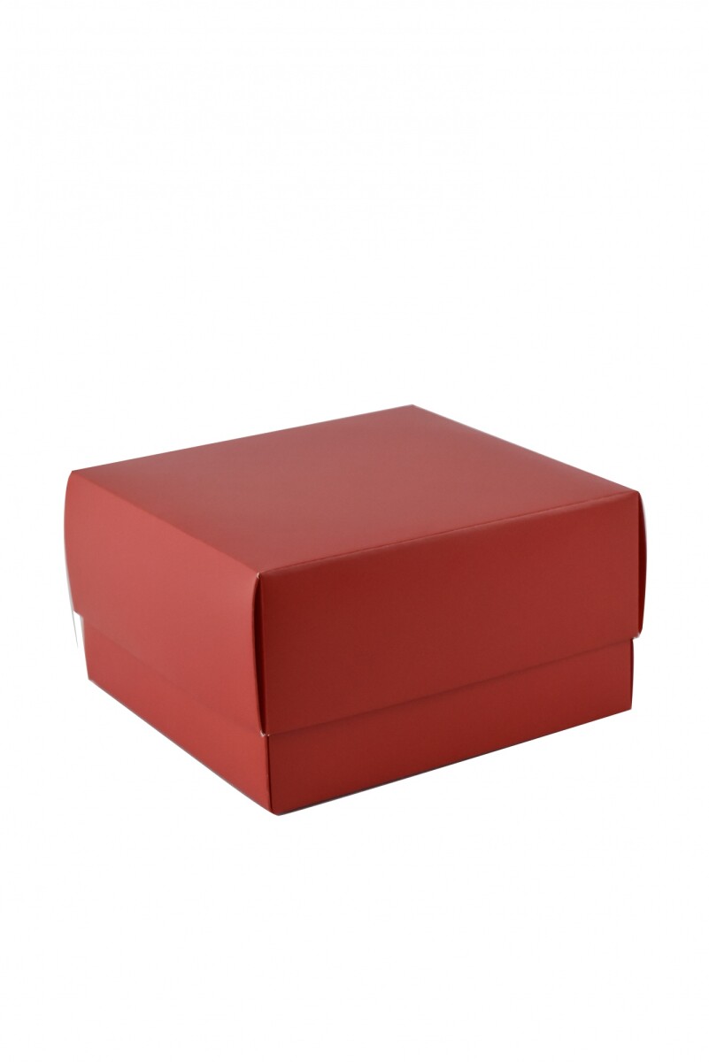 Caja eco 06 - 15x16x9 cm. - ROJO 