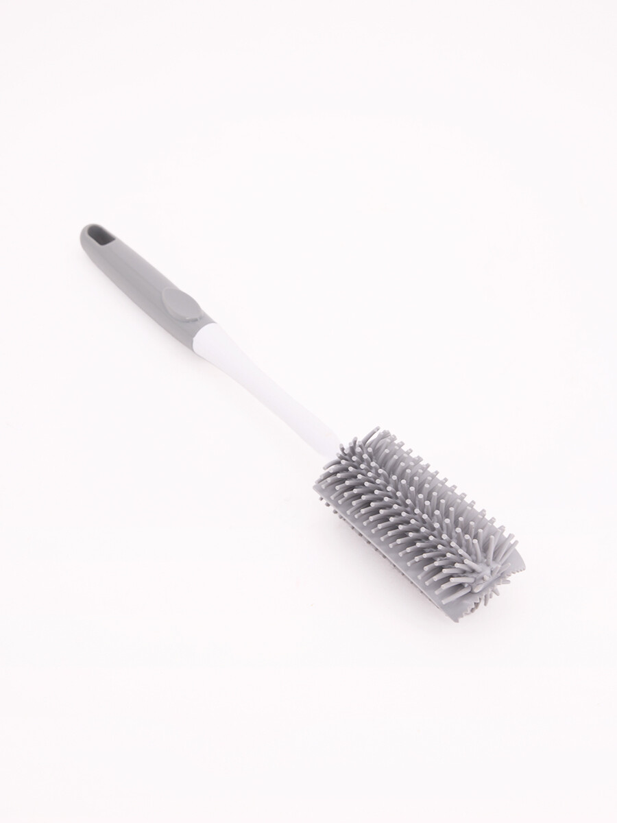 CEPILLO LIMPIAVASOS Y BOTELLAS - GRIS 