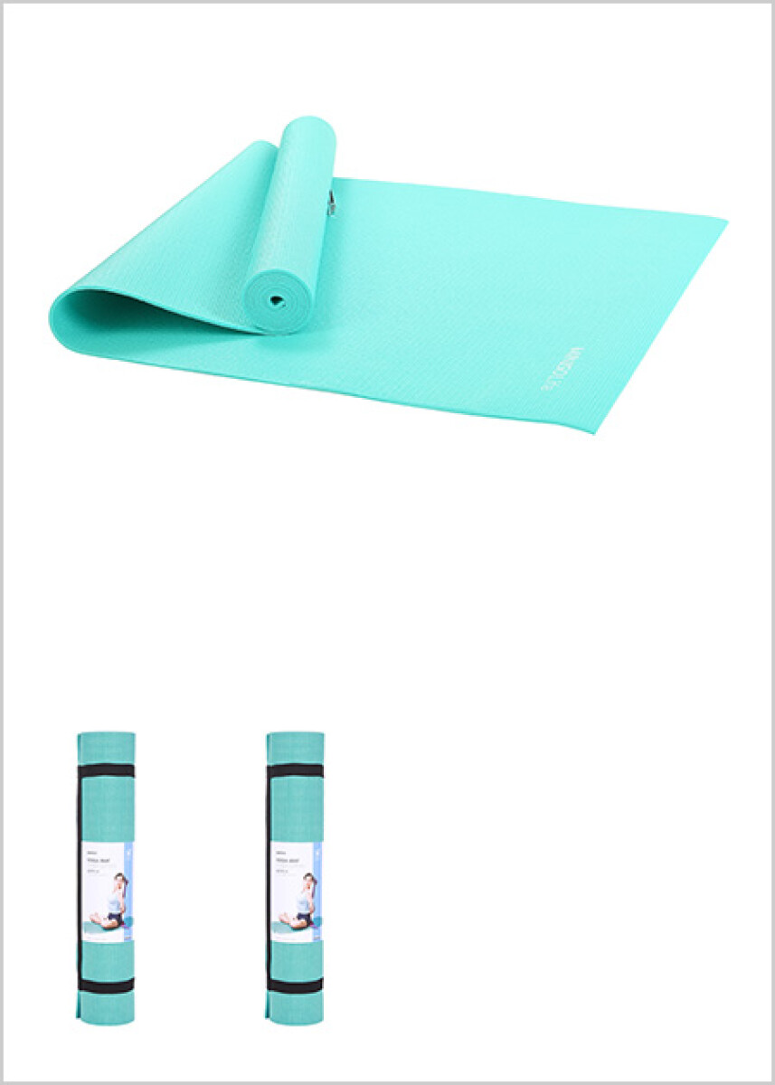 Mat colchoneta de Yoga 3mm - Celeste 