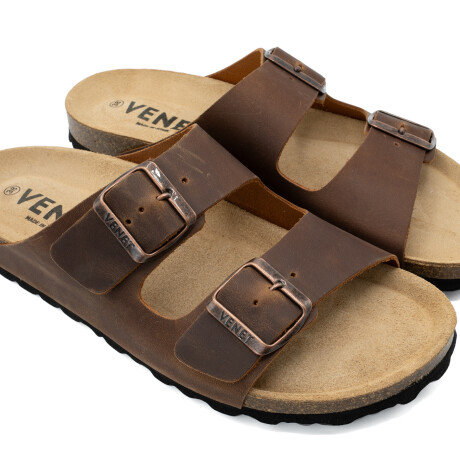 SANDALIAS VENET - CUERO PARIS TOSTADO
